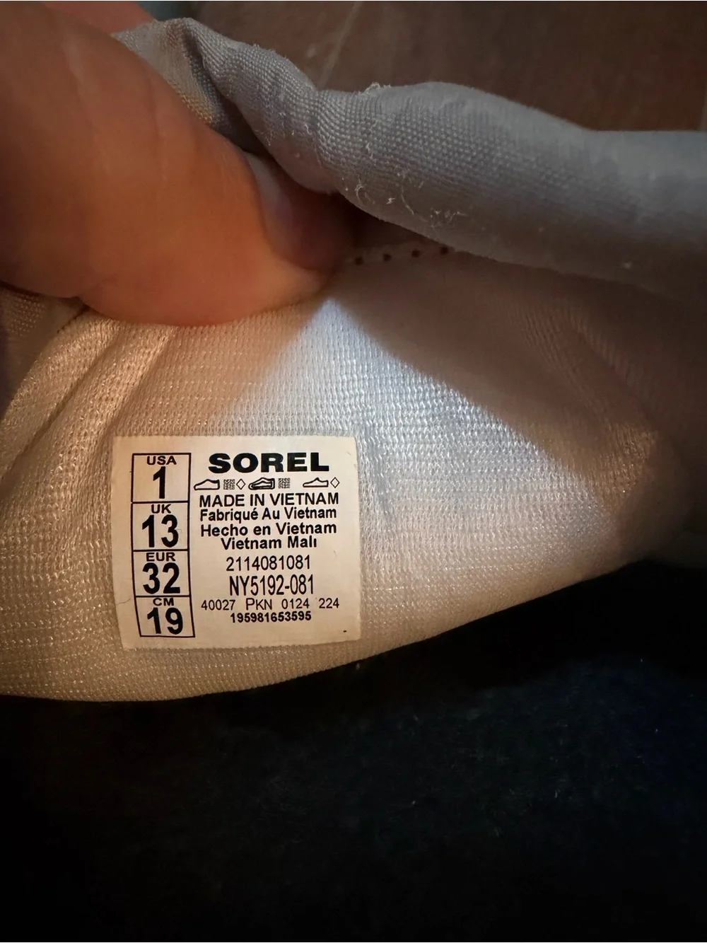 Sorel Kids Gray and Purple Winter Snow Boots